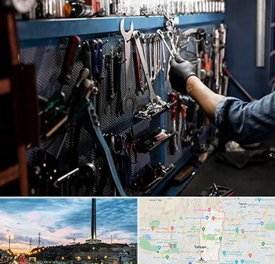 تعمیرگاه موتور سنگین در منطقه 2 تهران