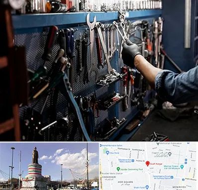 تعمیرگاه موتور سنگین در کارگر جنوبی 