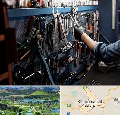 تعمیرگاه موتور سنگین در خرم آباد