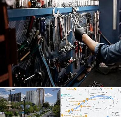 تعمیرگاه موتور سنگین در اندرزگو 