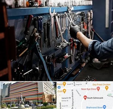 تعمیرگاه موتور سنگین در سهروردی 