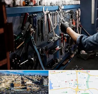تعمیرگاه موتور سنگین در شهرک راه آهن