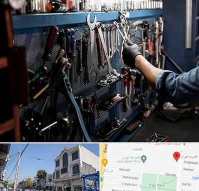 تعمیرگاه موتور سنگین در افسریه 