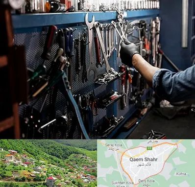 تعمیرگاه موتور سنگین در قائم شهر