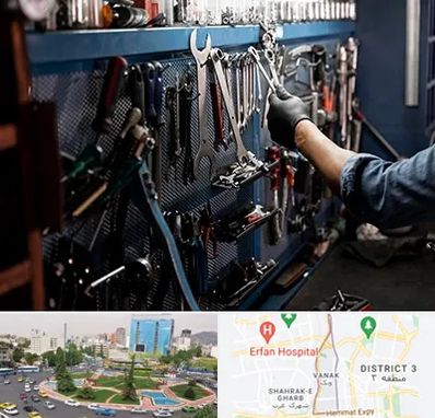 تعمیرگاه موتور سنگین در ونک 