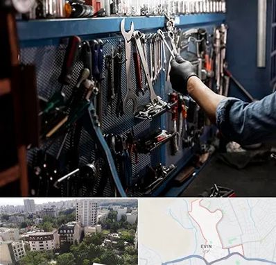 تعمیرگاه موتور سنگین در اوین