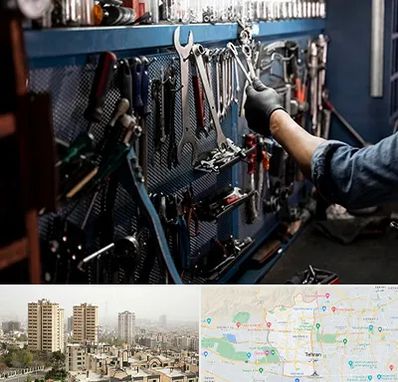 تعمیرگاه موتور سنگین در منطقه 5 تهران