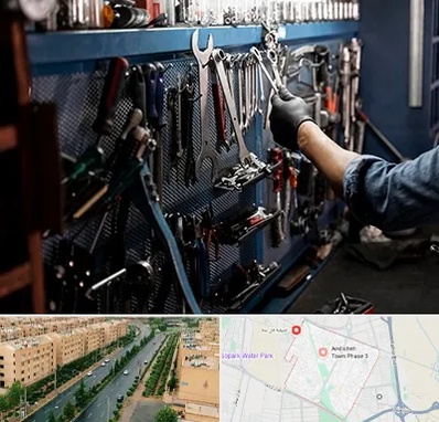 تعمیرگاه موتور سنگین در فاز سه اندیشه