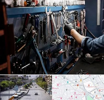 تعمیرگاه موتور سنگین در خیابان زند شیراز 