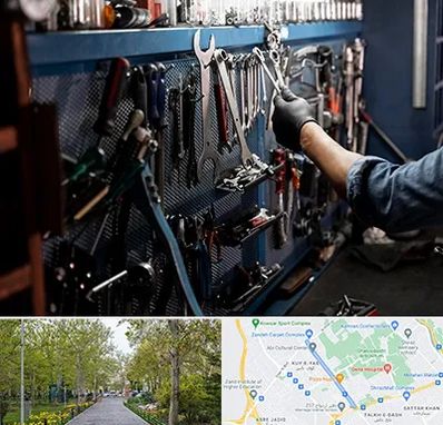 تعمیرگاه موتور سنگین در قدوسی غربی شیراز 