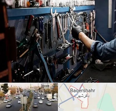 تعمیرگاه موتور سنگین در باقرشهر