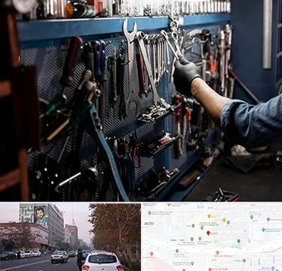 تعمیرگاه موتور سنگین در کارگر شمالی 