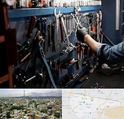 تعمیرگاه موتور سنگین در منطقه 8 تهران