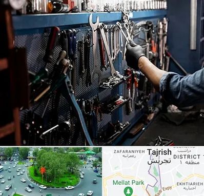 تعمیرگاه موتور سنگین در تجریش 