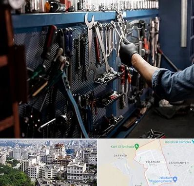 تعمیرگاه موتور سنگین در ولنجک 