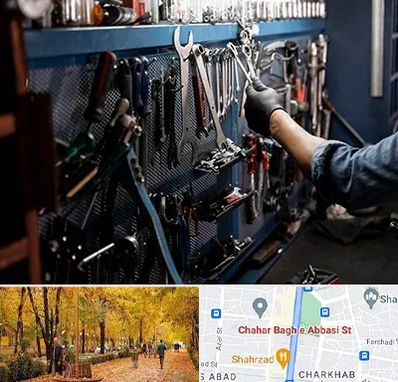 تعمیرگاه موتور سنگین در چهارباغ اصفهان 