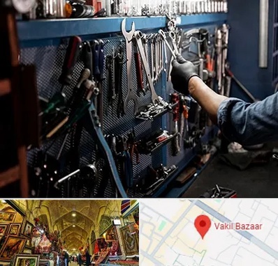 تعمیرگاه موتور سنگین در بازار وکیل شیراز