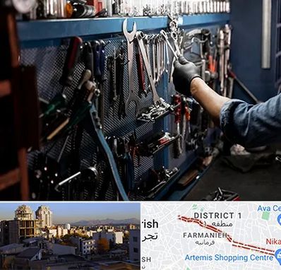 تعمیرگاه موتور سنگین در فرمانیه 