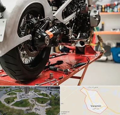 تعمیرگاه موتور پالس در ورامین