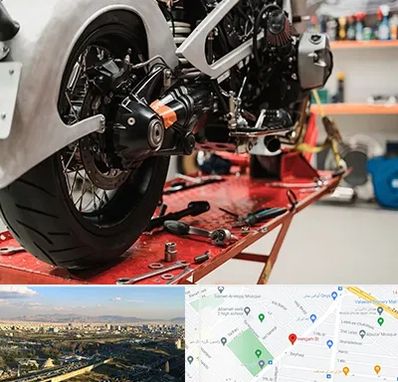 تعمیرگاه موتور پالس در هنگام 