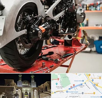 تعمیرگاه موتور پالس در زرگری شیراز 