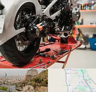 تعمیرگاه موتور پالس در فرهنگ شهر شیراز 