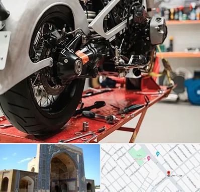 تعمیرگاه موتور پالس در مصلی مشهد