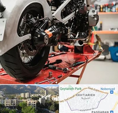 تعمیرگاه موتور پالس در اختیاریه 