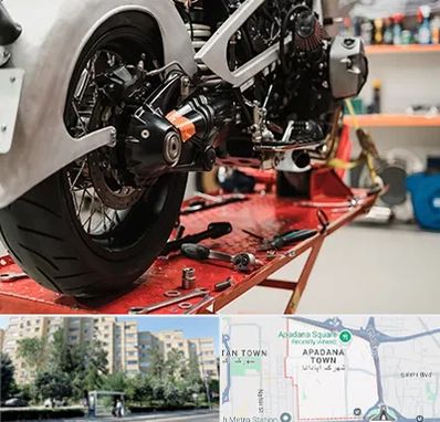 تعمیرگاه موتور پالس در آپادانا