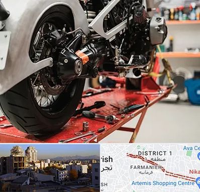 تعمیرگاه موتور پالس در فرمانیه 