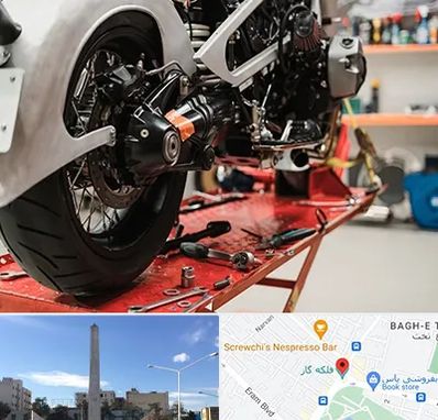 تعمیرگاه موتور پالس در فلکه گاز شیراز 