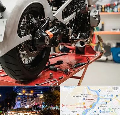 تعمیرگاه موتور پالس در کیانپارس اهواز 