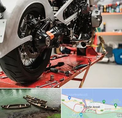 تعمیرگاه موتور پالس در بندر انزلی