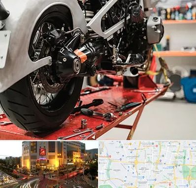 تعمیرگاه موتور پالس در جنت آباد تهران 