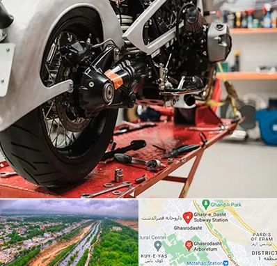 تعمیرگاه موتور پالس در قصرالدشت شیراز 