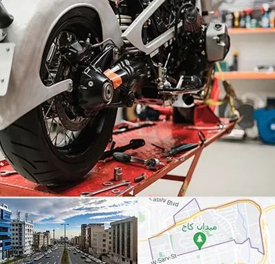 تعمیرگاه موتور پالس در سعادت آباد 
