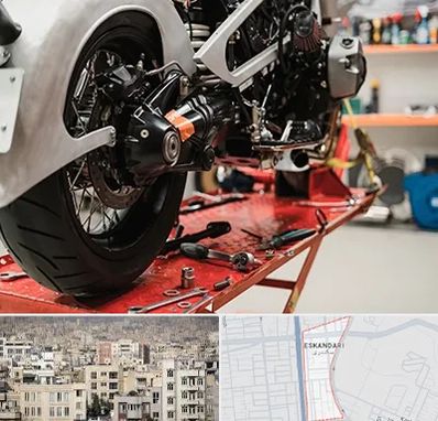 تعمیرگاه موتور پالس در اسکندری