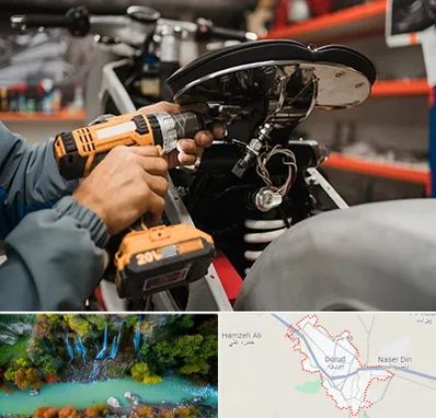 تعمیرگاه موتور بنلی در دورود