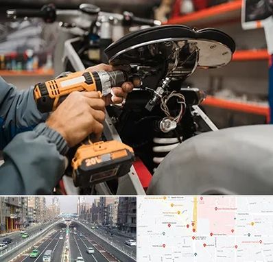 تعمیرگاه موتور بنلی در توحید 