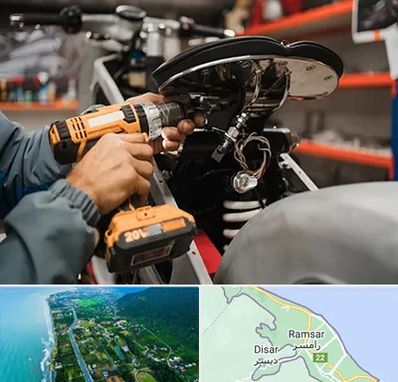 تعمیرگاه موتور بنلی در رامسر