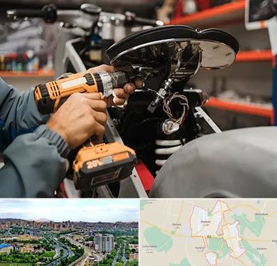 تعمیرگاه موتور بنلی در شهریار