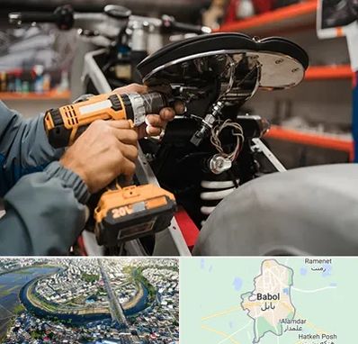 تعمیرگاه موتور بنلی در بابل