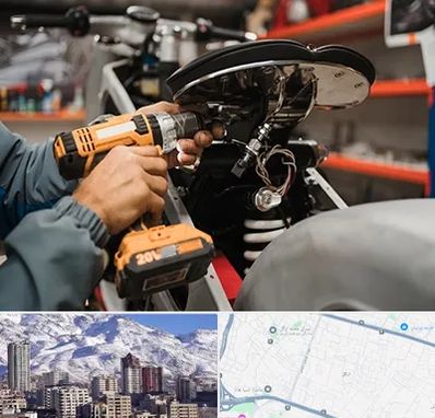 تعمیرگاه موتور بنلی در ازگل