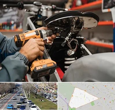 تعمیرگاه موتور بنلی در احمدآباد مشهد 