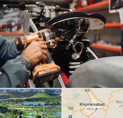 تعمیرگاه موتور بنلی در خرم آباد