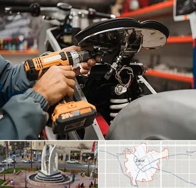 تعمیرگاه موتور بنلی در زابل