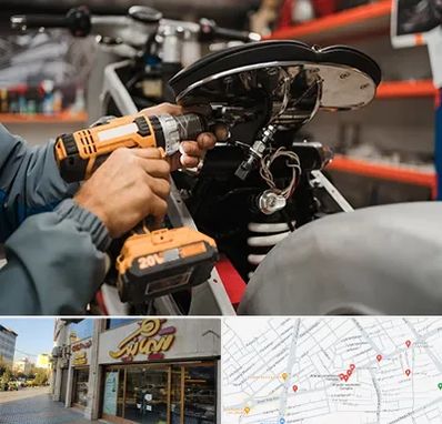 تعمیرگاه موتور بنلی در عطاران قم