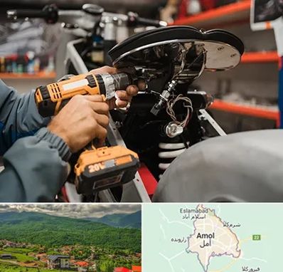 تعمیرگاه موتور بنلی در آمل