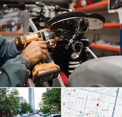 تعمیرگاه موتور بنلی در امامت مشهد 