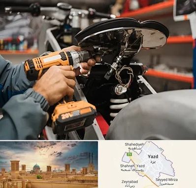 تعمیرگاه موتور بنلی در یزد